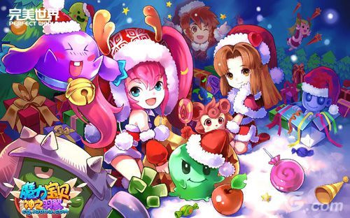 拼图堆雪人魔力宝贝手游欢乐圣诞节 拼图堆雪人魔力宝贝手游欢乐圣诞节