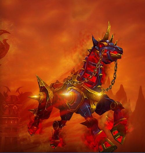 WOW战火梦魇兽已绝版 WOW战火梦魇兽已绝版