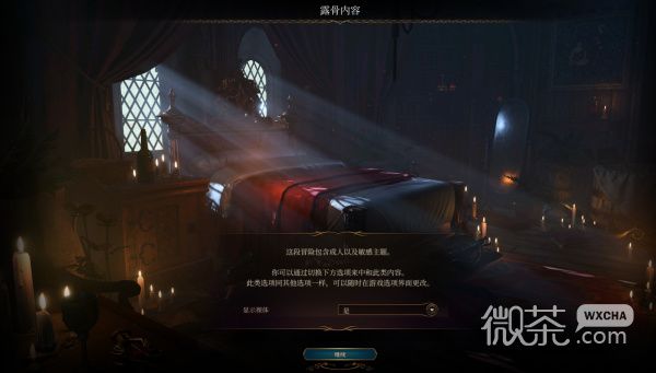 《博德之门3》裸露场面遮挡处理开启与关闭说明详情