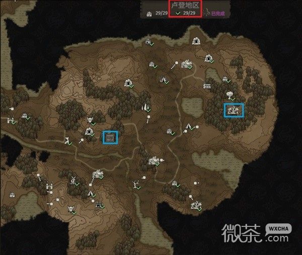 《战争传说》卢登收集地区及任务详情