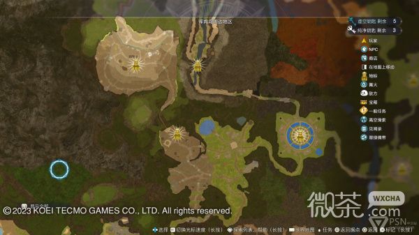 《莱莎的炼金工房3》全地图地标位置图一览