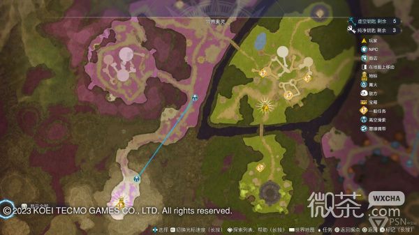 《莱莎的炼金工房3》全地图地标位置图一览