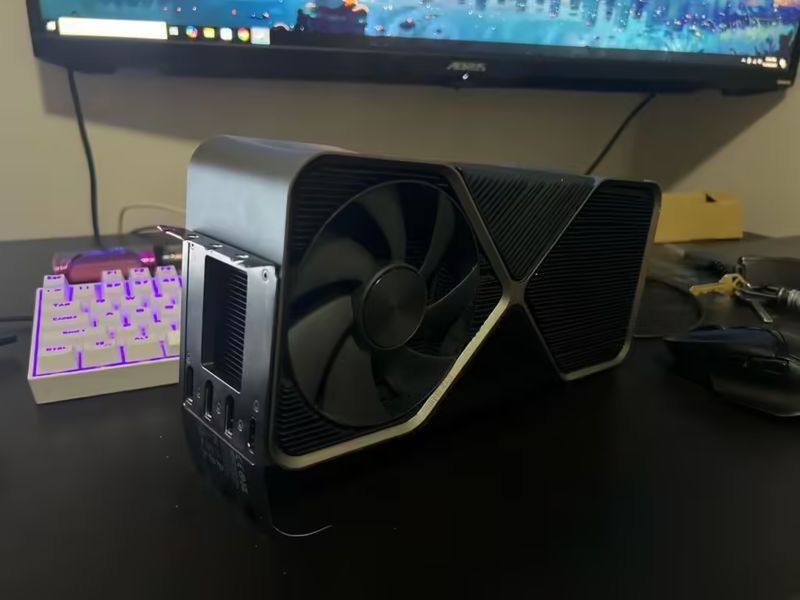 英伟达RTX4090Ti旗舰显卡曝光尺寸庞大并采用四槽设计 英伟达RTX4090Ti旗舰显卡曝光尺寸庞大并采用四槽设计