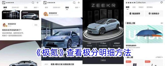 极氪app在哪查询积分