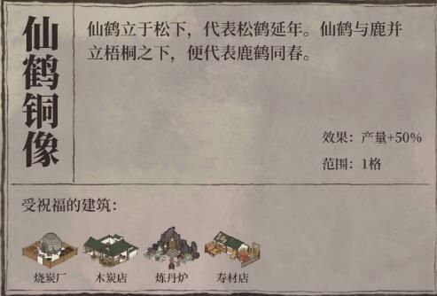 江南百景图仙鹤铜像摆放位置推荐 江南百景图仙鹤铜像摆放位置推荐
