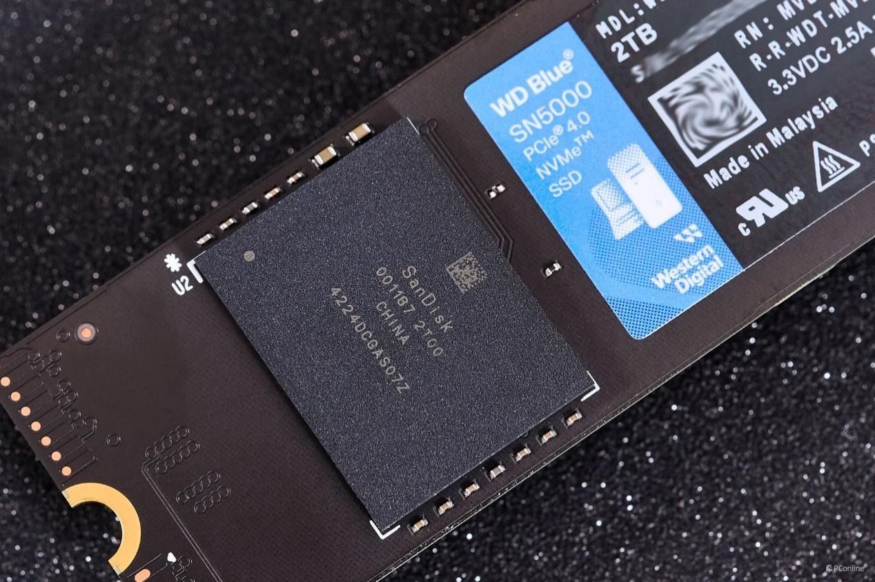 西部数据WDBlue™SN5000NVMe固态硬盘2TB评测:又快又稳,为AI而生 西部数据WDBlue™SN5000NVMe固态硬盘2TB评测:又快又稳,为AI而生