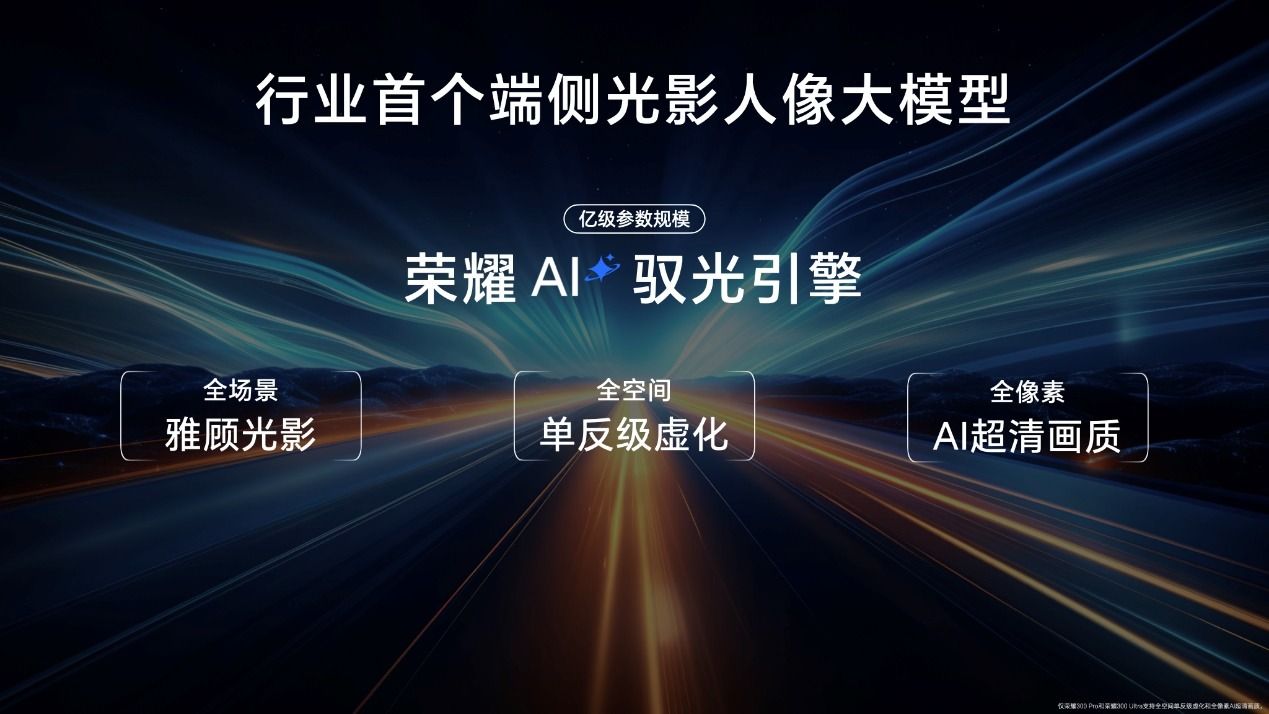 AI旅拍神器荣耀300系列正式发布,售价2299元起 AI旅拍神器荣耀300系列正式发布,售价2299元起