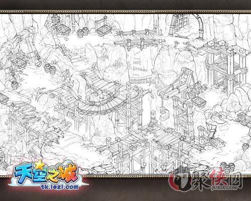 揭密乐子网天空之城原画创作的复杂历程 揭密乐子网天空之城原画创作的复杂历程