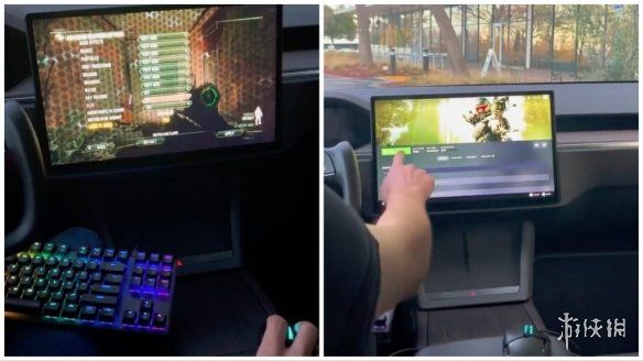 我买车就为了玩游戏!特斯拉ModelX运行孤岛危机 我买车就为了玩游戏!特斯拉ModelX运行孤岛危机