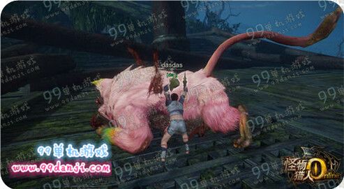 怪物猎人ol双刀鬼人乱舞技能展示双刀鬼人乱舞技能效果
