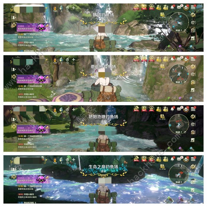 二之国交错世界异世界钓物位置点大全稀有鱼在哪钓