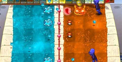 PVZ杂交版益智模式冰火两重天如何速通