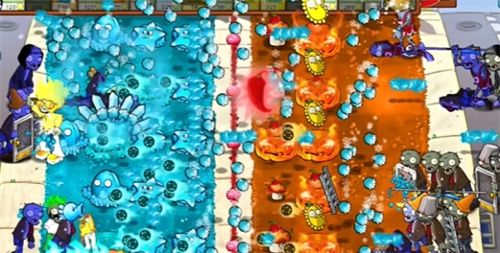 PVZ杂交版益智模式冰火两重天如何速通