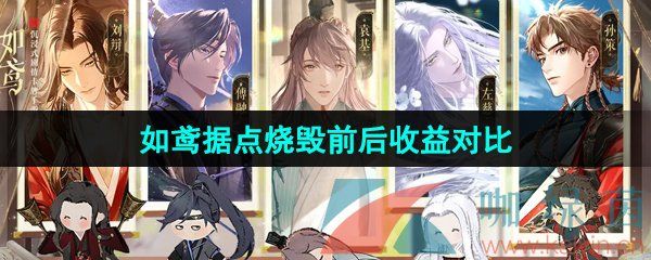 如鸢据点烧毁前后收益对比 如鸢据点烧毁前后收益对比