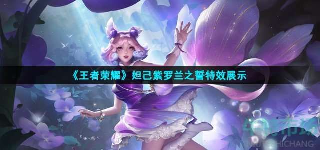 王者荣耀妲己紫罗兰之誓特效展示