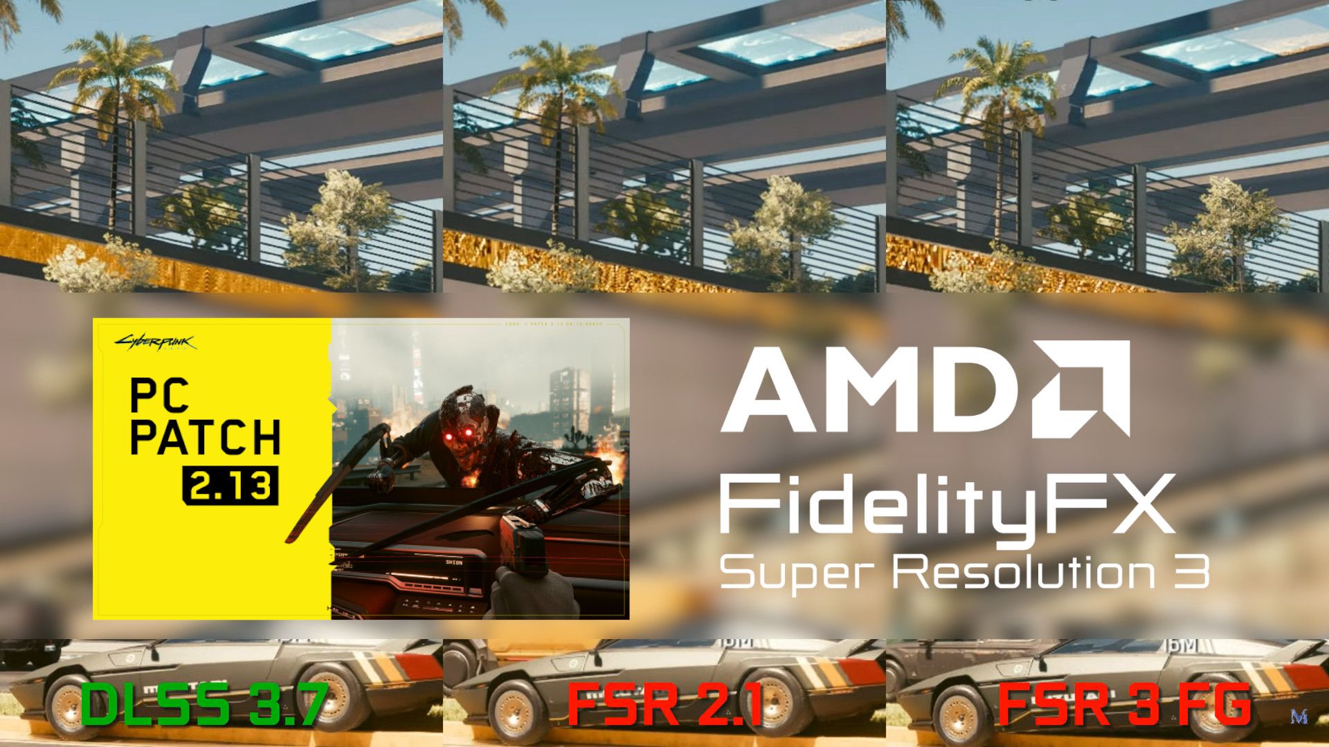 赛博朋克2077AMDFSR3测试整体令人失望 赛博朋克2077AMDFSR3测试整体令人失望