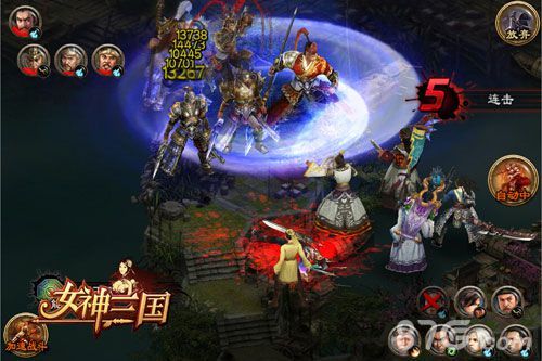 女神三国谈笑间完成秒杀 女神三国谈笑间完成秒杀