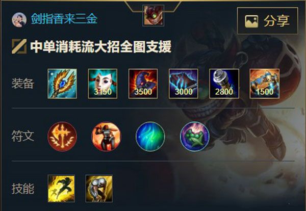 英雄联盟手游爆破鬼才吉格斯出装天赋介绍