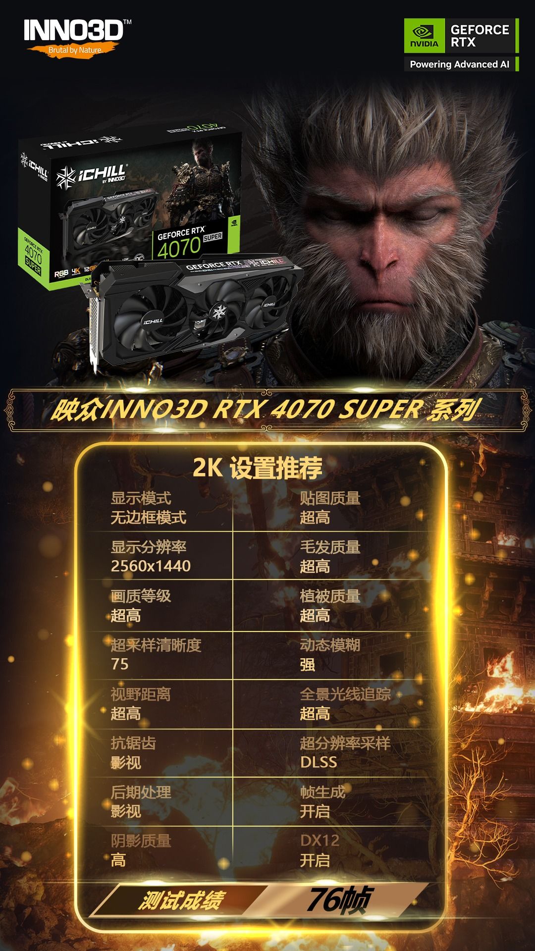 显卡选得对,西游走得稳!黑神话:悟空显卡实测与推荐 显卡选得对,西游走得稳!黑神话:悟空显卡实测与推荐