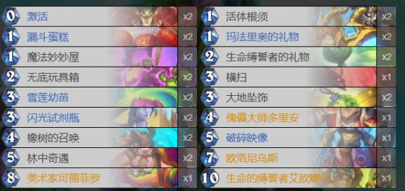 炉石传说法强德卡组推荐 炉石传说法强德卡组推荐