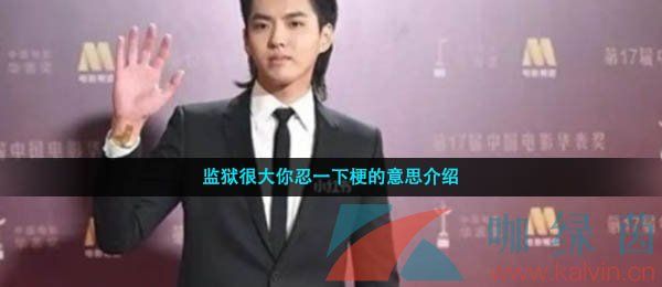 监狱很大你忍一下梗的意思介绍 监狱很大你忍一下梗的意思介绍