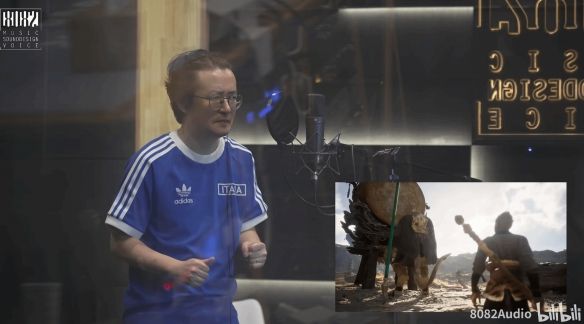 现场版冲击太大!黑神话:悟空黄风大圣配音片段 现场版冲击太大!黑神话:悟空黄风大圣配音片段
