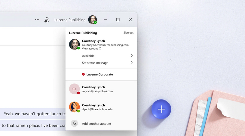 微软重新设计MicrosoftTeams 微软重新设计MicrosoftTeams