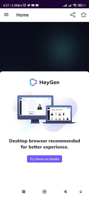 Heygen ai官方下载2025最新版v2.0 安卓版