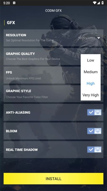 CODM GFX画质工具箱app官方中文版