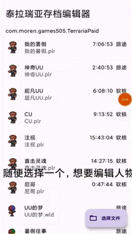 泰拉瑞亚存档编辑器(TR Save Editor)手机版