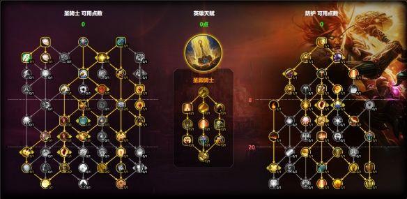 魔兽世界防骑天赋怎么加点