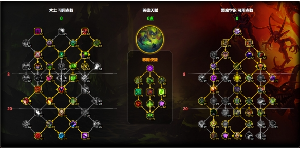 魔兽世界恶魔术天赋怎么加点